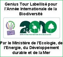 Genius Tour labellisé pour l'année internationale 2010 sur la biodiversité